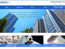 Tablet Screenshot of omronsoft.com